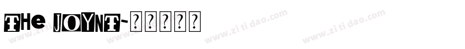 the Joynt字体转换